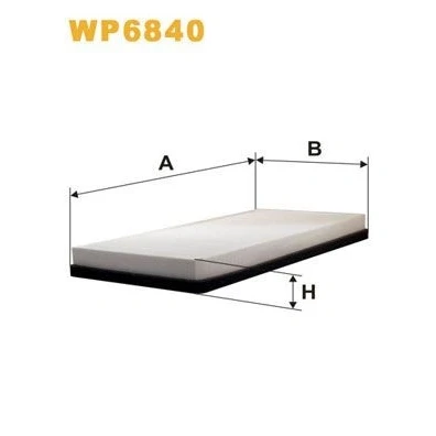 Imagem de Filtros habitáculo padrão wix filters wp6840