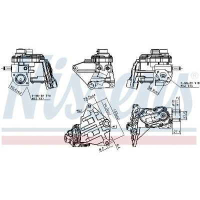 Imagem de NISSENS 98348 Válvula EGR sem radiador da recirculação dos gases de escape AUDI: A3 Sportback, Hatchback, VOLKSWAGEN: Passat B6 Sedan