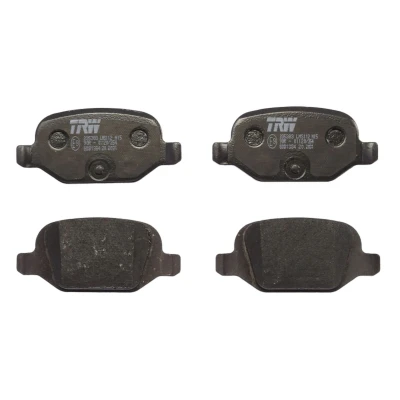 Imagem de TRW COTEC GDB1384 Jogo de pastilhas para travão disco não preparado indicador aviso desgaste FIAT: Punto II Hatchback, 500 Hatchback