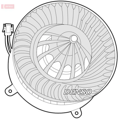 Imagem de DENSO DEA17012 Ventilador do Habitáculo para veículo com volante à esquerda MERCEDES BENZ: Classe E Sedan, T modell