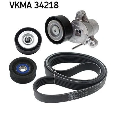 Imagem de SKF VKMA 34218 Jogo de correias trapezoidais estriadas FORD: FIESTA 6, 7, FOCUS 3 Turnier