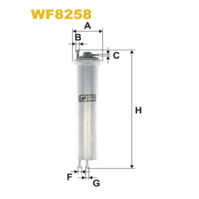 Imagem de Filtro combustível wix wf8258