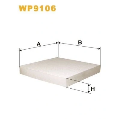 Imagem de Filtros habitáculo padrão wix filters wp9106