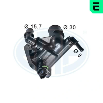 Imagem de ERA 350591A Termóstato, líquido de refrigeração 88 com junta sensor Plástico caixa FIAT: Fiorino III Van / Carrinha, Tipo Carrinha