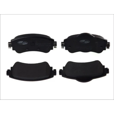 Imagem de DELPHI LP2228 Jogo de pastilhas para travão disco com avisador sonoro desgaste chapa anti ruído acessórios CITROËN: C4 II Hatchback