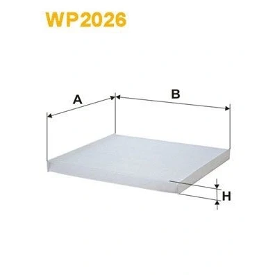 Imagem de Filtros habitáculo padrão wix filters wp2026