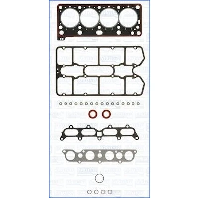 Imagem de AJUSA 52132000 Jogo de juntas, cabeça do cilindro Com junta da motor, retentores haste válvulas FIBERMAX RENAULT: CLIO 1