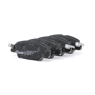 Imagem de BREMBO P 49 053 Jogo de pastilhas para travão disco com avisador sonoro desgaste sem acessórios MAZDA: CX 5 I, MX IV, II