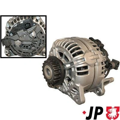 Imagem de JP GROUP 1190104500 Alternador 14V 150A VOLKSWAGEN: Touareg I