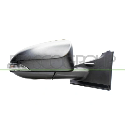 Imagem de Espelho retrovisor Prasco TY3297323P à direita preto/vermelho elétrico aquecível, convexo