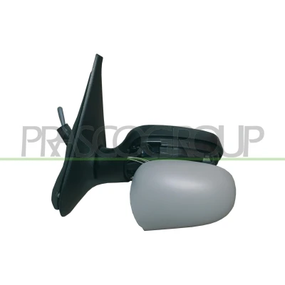 Imagem de Espelho retrovisor Prasco RN3207124 esquerda com subcapa manual ajustável pelo interior, ajuste: por cabo de aço, não esférico RENAULT: CLIO 2