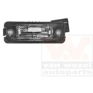 Imagem de VAN WEZEL 5894920 Luz de Placa esquerda, à direita SEAT: Leon II Hatchback, Exeo Sedan, ST, VOLKSWAGEN: Golf 5
