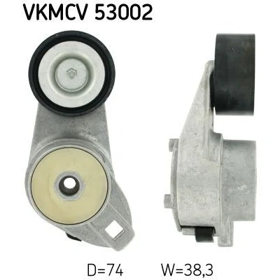 Imagem de SKF VKMCV 53002 Polia Tensora