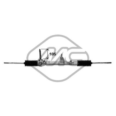 Imagem de Metalcaucho 50395 Caixa da Direcção mecânico para veículo com volante à esquerda FIAT: Tipo Hatchback