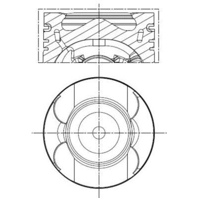 Imagem de Pistão MAHLE 001 PI 00133 002