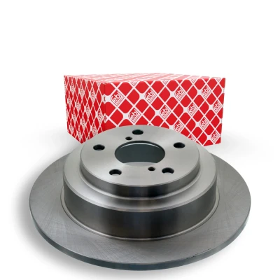 Imagem de FEBI BILSTEIN 28153 Disco de travão Eixo traseiro 266 10 5 100 cheio revestido SUBARU: Impreza I Sedan, II Sedan