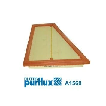 Imagem de PURFLUX A1568 Filtro de ar 53 250 268 Cartucho filtrante BMW: 5 Touring, Sedan, X1