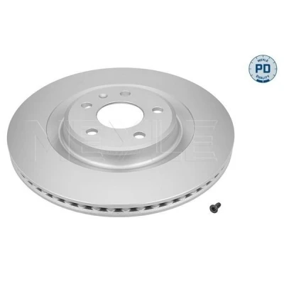 Imagem de MEYLE 115 523 0035/PD Disco de travão Eixo traseiro 330 22 5 112 ventilado Revestido a discos zinco com parafusos PD Quality