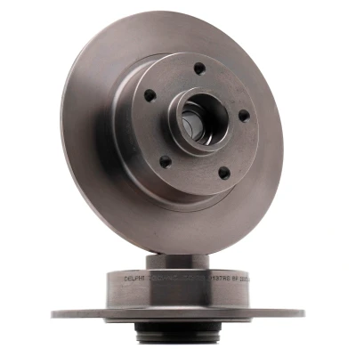Imagem de DELPHI BG9137RS Disco de travão 260 8 5 cheio oleado não tratado com o rolamento da roda, anel sensor do ABS RENAULT: Clio 4