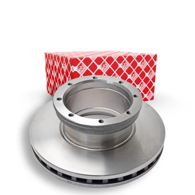 Imagem de FEBI BILSTEIN 11962 Disco de travão Eixo traseiro 377 45 8 201 interior ventilado revestido