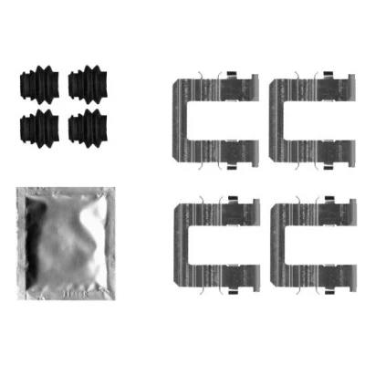 Imagem de Kit de acessórios, pastilhas travão TEXTAR 82550700