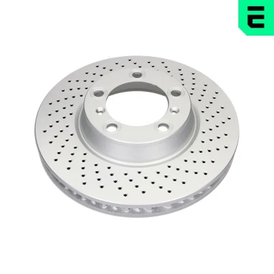Imagem de OPTIMAL BS 8960HC Disco de travão Eixo dianteiro, lado direito 330 34 5/7 perfurado/ventilado revestido alto carbono PORSCHE: 911 Coupe