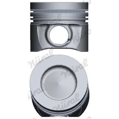 Imagem de NÜRAL 87 443100 10 Pistão 85 com canal de refrigeração, suporte segmentos, para biela trapezoidal CITROËN: C4 II Hatchback