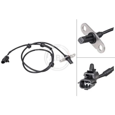 Imagem de A.B.S. 31696 Sensor de ABS activo 990mm 1100mm preto