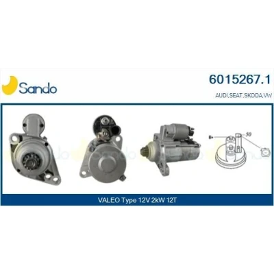 Imagem de SANDO 2030129.0 Alternador 12V 45A FIAT: Panda I Hatchback, Uno Hatchback