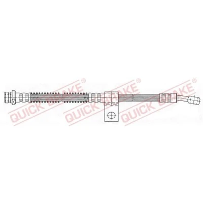Imagem de QUICK BRAKE 58.961 Mangueira de Travão 342mm com rosca interior