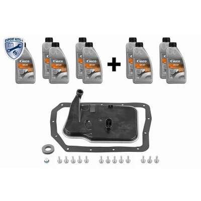 Imagem de VAICO V20 2091 XXL Conjunto de peças, mudança óleo, caixa vel. automática com acessórios, junta retentor, óleo para lavagem