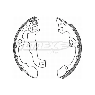 Imagem de TOMEX brakes TX 20 92 Maxilas de Travão Eixo traseiro 203mm 38mm FORD: Focus 2, Mk1 Carrinha, Hatchback