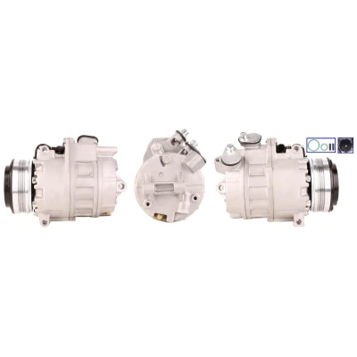 Imagem de LUCAS ACP687 Compressor PAG 46 R134a com juntas BMW: 3 Sedan, Coupe, Touring