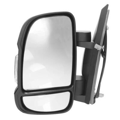 Imagem de espelho retrovisor Blic 5402 04 9235922P esquerda preto elétrico Braço do curto, com grande angular, aquecimento, convexo, sen
