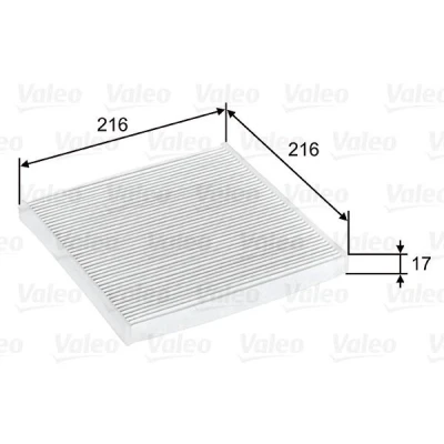 Imagem de VALEO CLIMFILTER COMFORT 698796 Filtro, ar do habitáculo Filtro de partículas 215 214 19 TOYOTA: Land Cruiser Prado 90, Previa / Estima II