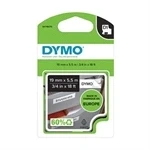 Imagem de Etiquetas duráveis Preto sobre branco 19mm x 5,5m Poliéster robusto para DYMO LabelManager