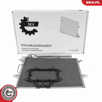Imagem de ESEN SKV 86SKV459 Condensador sem secador Alumínio 630mm MERCEDES BENZ: Classe E T modell