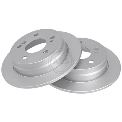 Imagem de A.B.S. Disco de travão MERCEDES BENZ: 190, Classe E Sedan, W124 Sedan 258mm 9mm 5furos 112mm cheio revestido 15779 2014230912,2014231112,2014231212