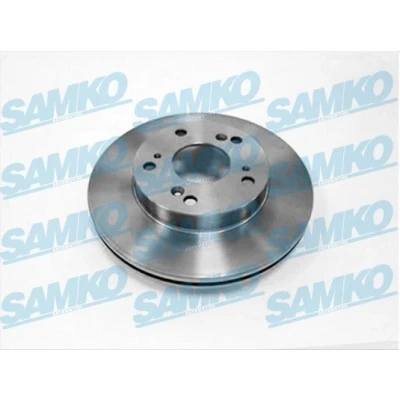 Imagem de SAMKO Disco de travão HONDA: CIVIC 7 Hatchback, CR Z, 8 262mm 21mm 5 interior ventilado revestido H1038VR 45251S6M000,45251SNA000