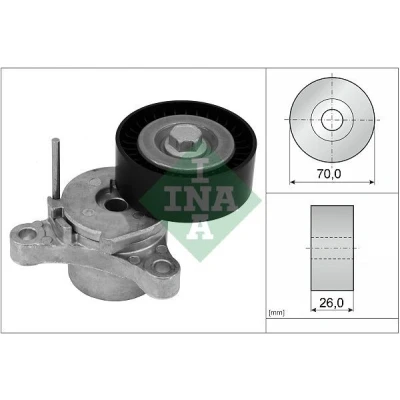 Imagem de INA 534 0666 10 Tensor da Correia OPEL: Insignia A Sedan