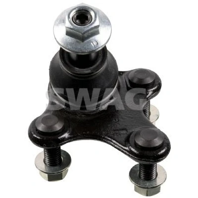 Imagem de SWAG 30 93 1485 Rótula de suspensão Eixo dianteiro, lado esquerdo, em baixo com porca autoblocante para braço transversal