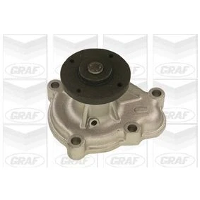 Imagem de GRAF PA571 Bomba de água com junta mecânico Chapa aço para accionamento da correia trapezoidal estriada OPEL: Corsa B Hatchback, Astra F CC