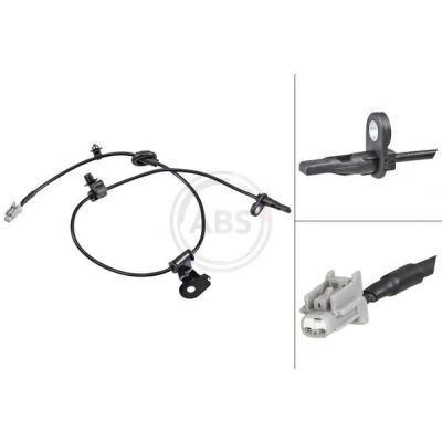 Imagem de A.B.S. 32241 Sensor de ABS activo 790mm 860mm 36mm cinzento