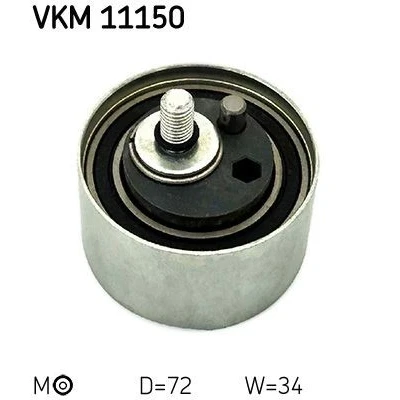 Imagem de SKF VKM 11150 Rolo tensor, correia dentada com material de fixação AUDI: A4 B5 Sedan, Avant, B7 Avant
