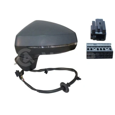 Imagem de Espelho retrovisor Alkar 6139782 esquerda com subcapa elétrico aquecível, não esférico para veículo volante à