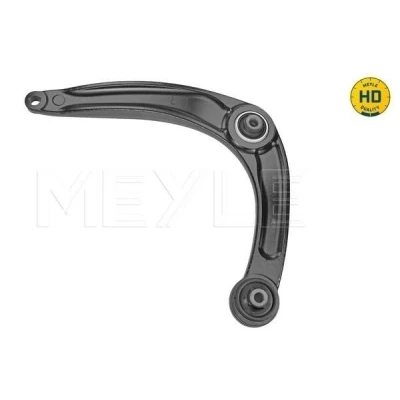 Imagem de MEYLE 11 16 050 0072/HD Braço de suspensão Quality com apoio borracha Eixo dianteiro, lado esquerdo transversal Aço PEUGEOT: 3008 I