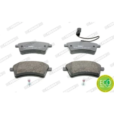 Imagem de FERODO PREMIER ECO FRICTION FDB4340 Jogo de pastilhas para travão disco incl. contacto aviso desgaste com acessórios