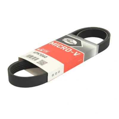 Imagem de GATES 6PK1060 Correia trapezoidal estriada 1060 6 Poliéster, EPDM (borracha de etileno propileno dieno) FleetRunner Micro V ALFA ROMEO: 147
