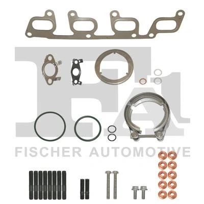 Imagem de FA1 KT110490 Kit de montagem, turbocompressor AUDI: A3 Hatchback, Sportback, TT Coupe, SEAT: Leon II Ibiza 4, 4 Sportcoupe endado,