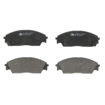 Imagem de ATE 13.0460 5920.2 Jogo de pastilhas para travão disco com avisador sonoro desgaste HONDA: CIVIC 4 Stufenheck, Hatchback, CRX 2